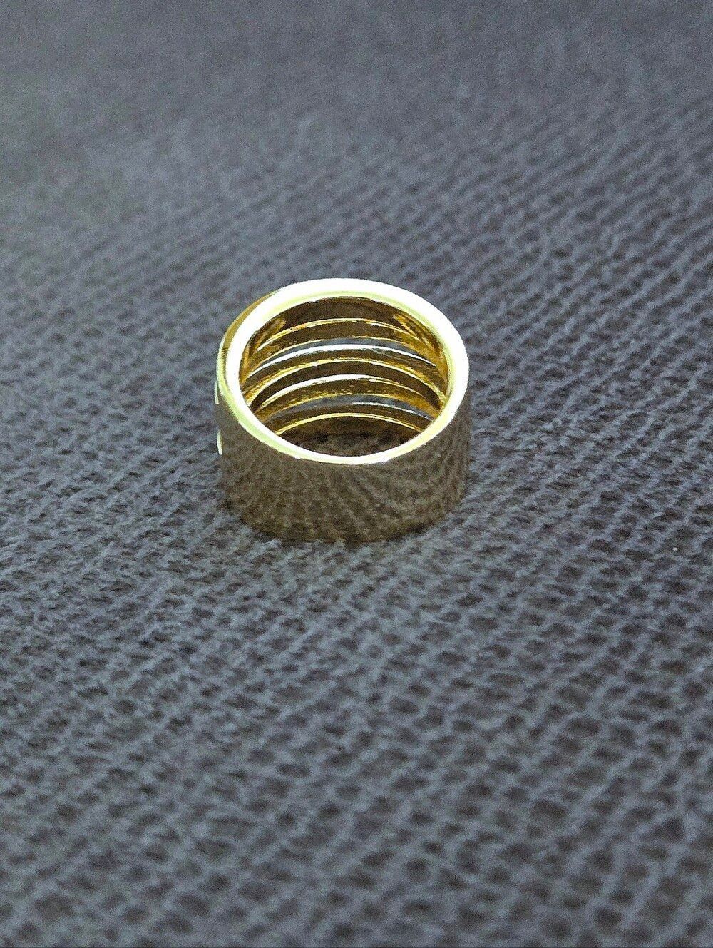 Gold💛 Multi Row Band Ring💍 - NWOT - Picture 16 of 16